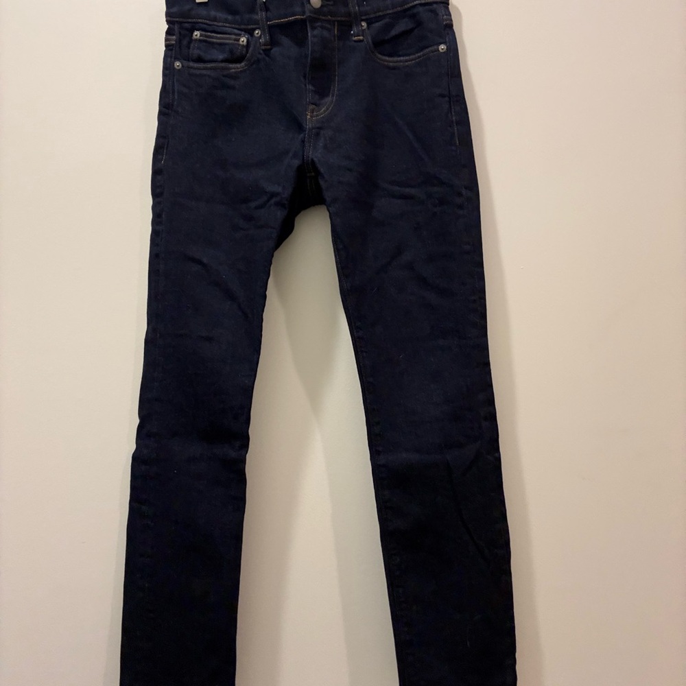 J. Crew Men's Slim Jeans - Dark Blue
